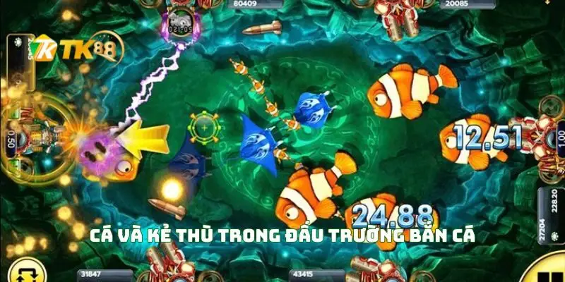 Trải Nghiệm Đấu Trường Bắn Cá Với Những Cuộc Chiến Kịch Tính 3 Cá Và Kẻ Thù Trong Đấu Trường Bắn Cá